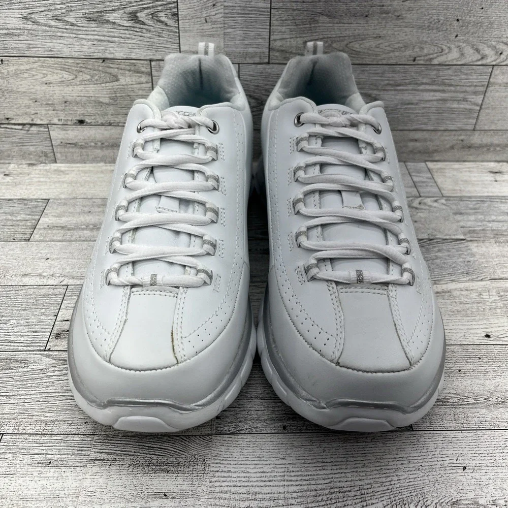 Skechers Elite White Casual Shoes Sneakers 11798 Women Size 10‎